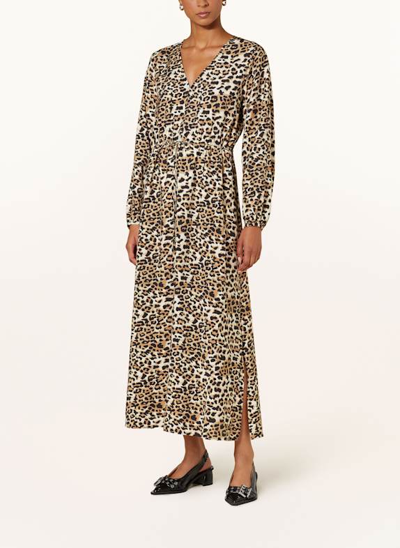 SELECTED Femme Kleid CREME / BEIGE / SCHWARZ