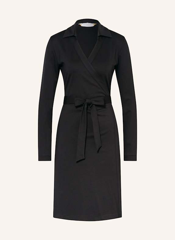 ROBERT FRIEDMAN Wrap dress BLACK