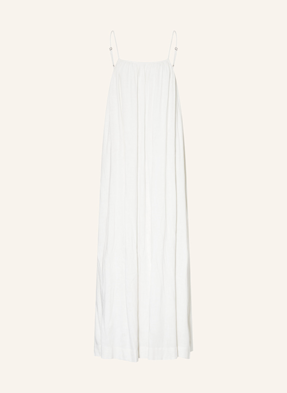 NEO NOIR Kleid ALLIE mit Leinen WEISS