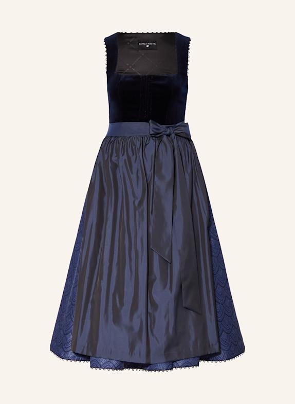 KINGA MATHE Dirndl LAVAL DUNKELBLAU/ BLAU