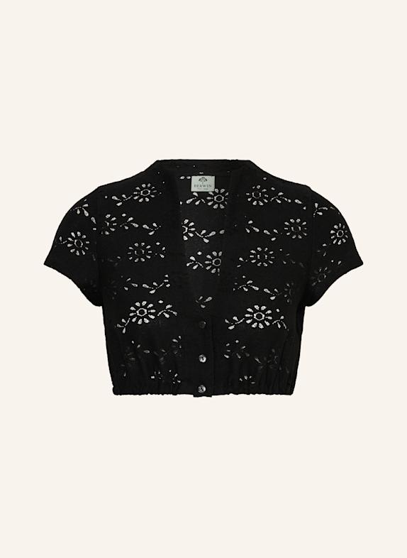 BERWIN & WOLFF Dirndlbluse SCHWARZ