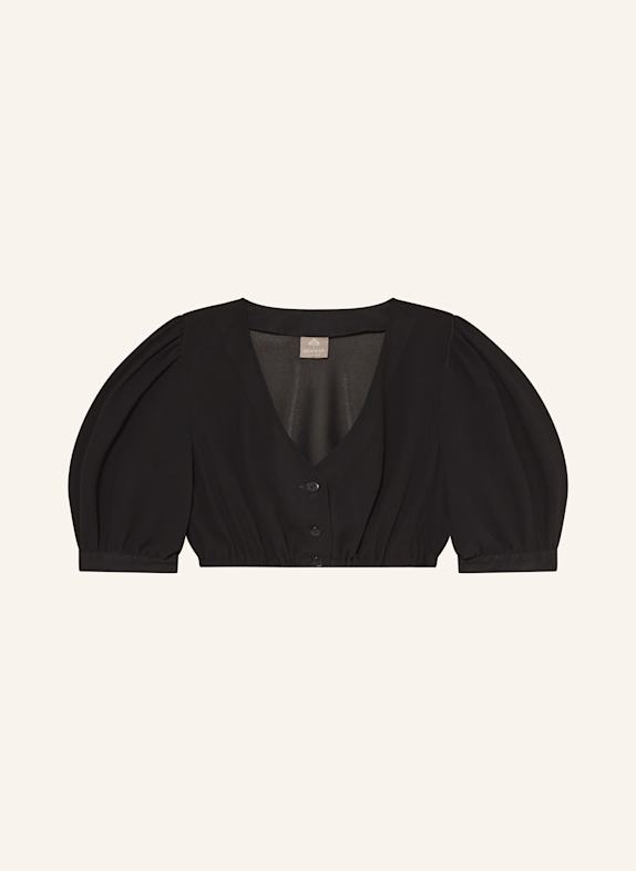 BERWIN & WOLFF Dirndlbluse SCHWARZ
