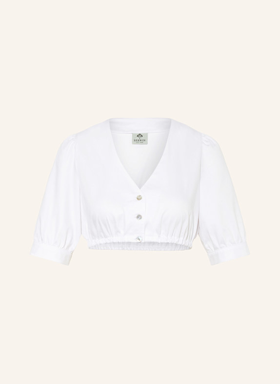 BERWIN & WOLFF Dirndlbluse WEISS