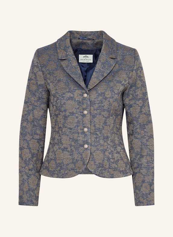 BERWIN & WOLFF Janker BLAU/ BRAUN