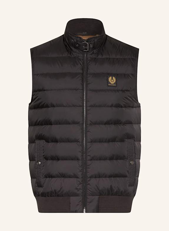 BELSTAFF Down vest CIRCUIT BLACK