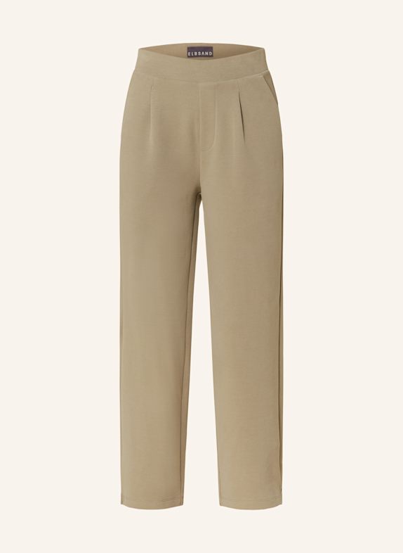 ELBSAND 7/8-Sweatpants PIKU OLIV