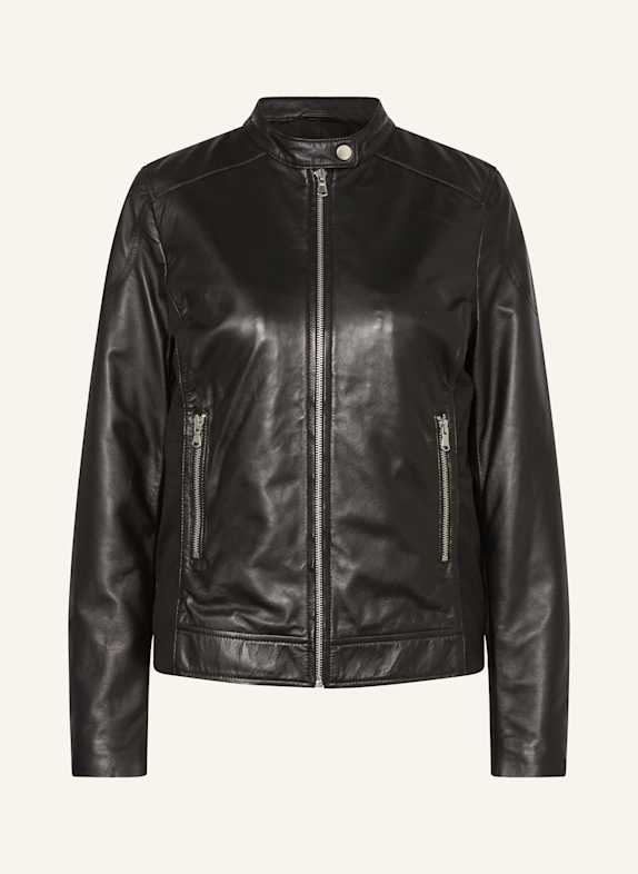 darling harbour Lederjacke SCHWARZ