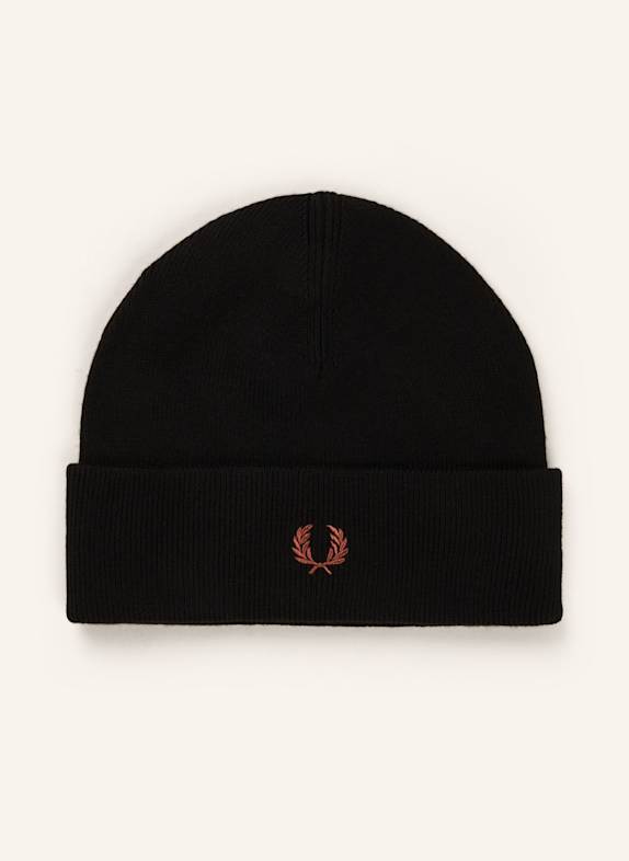FRED PERRY Beanie BLACK