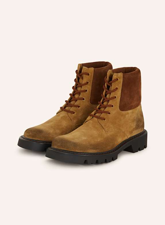 LOEWE Schnürboots SIERRA HELLBRAUN/ BRAUN