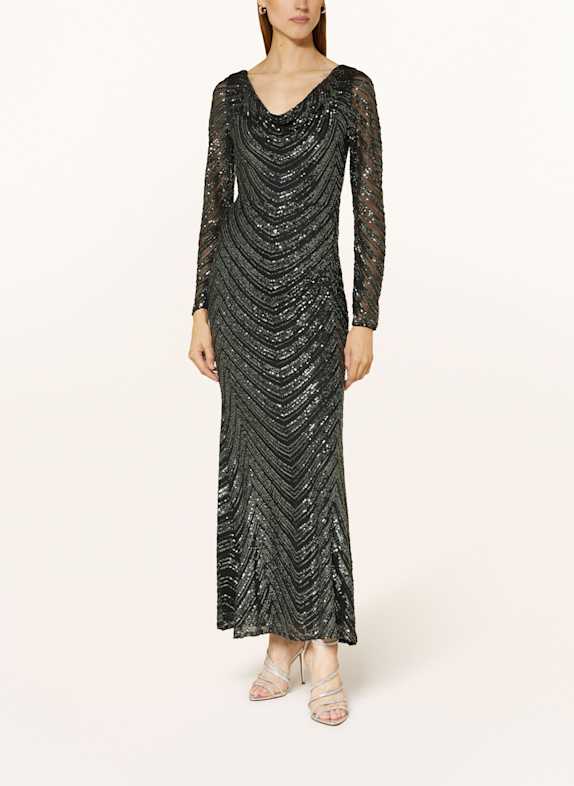 LIPSY Abendkleid mit Pailletten SCHWARZ