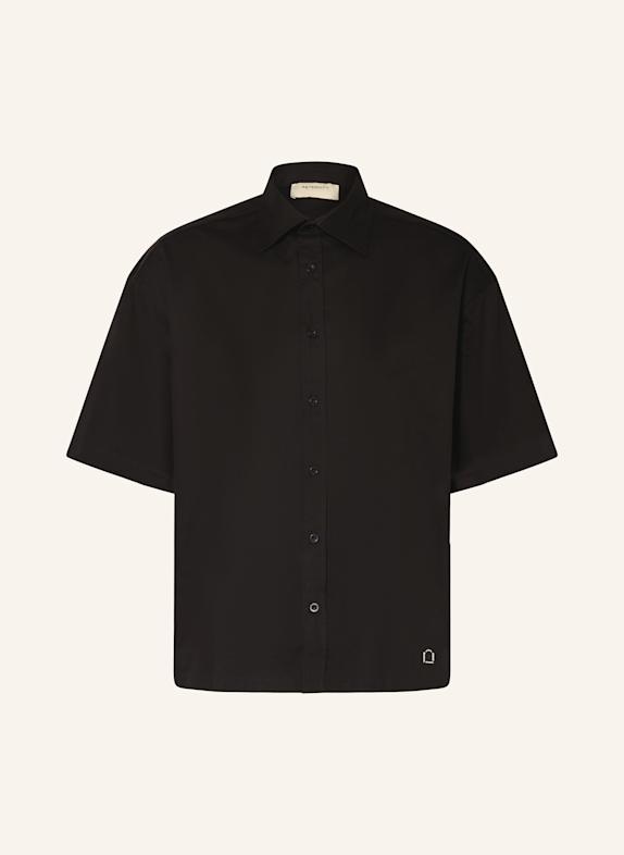 RETERNITY Short sleeve shirt ÉVÉNIE Comfort Fit BLACK