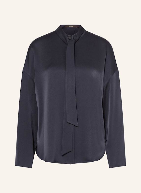 windsor. Satin bow-tie blouse DARK BLUE