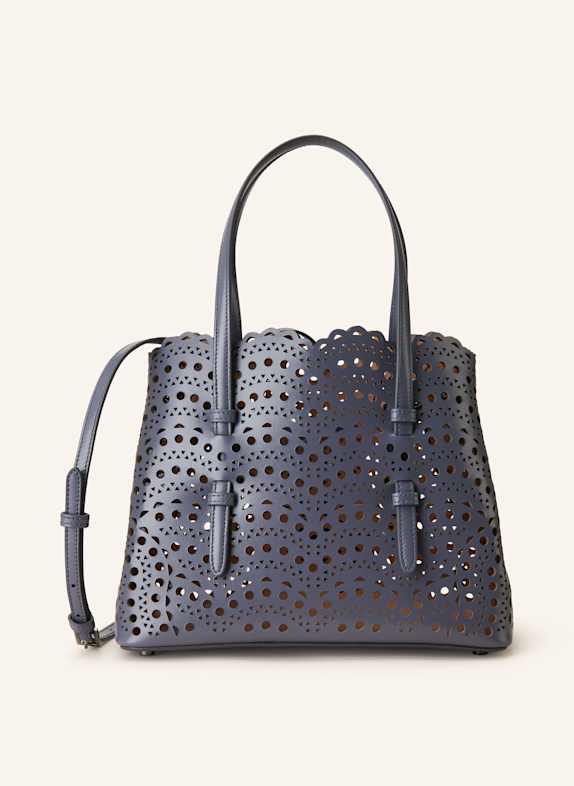 ALAÏA Handtasche MINA 25 mit Pouch BLAU