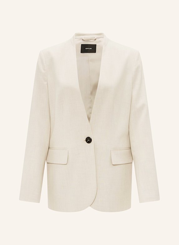 OPUS Blazer JALMA LIGHT GRAY/ ECRU