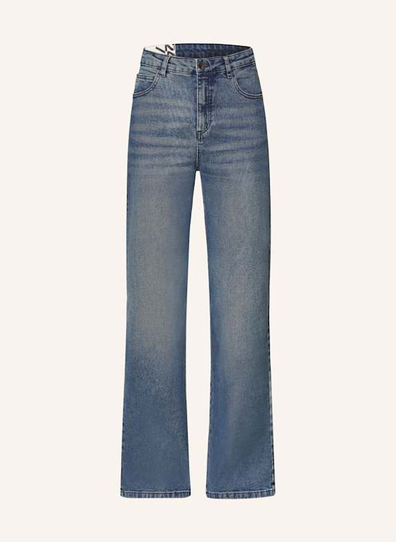 OPUS Straight Jeans MIVY 70167 sky blue black