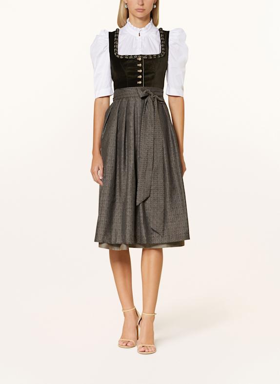 AlpenHERZ Dirndl MIA DUNKELGRÜN/ OLIV