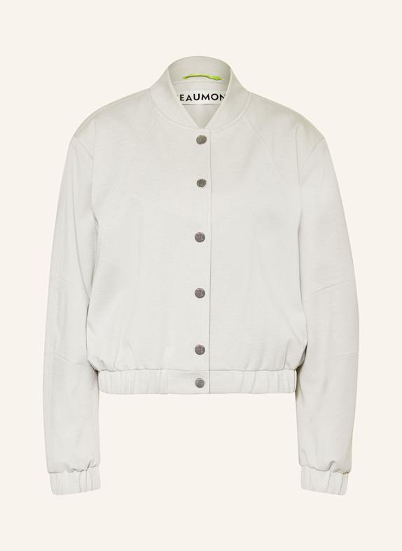 BEAUMONT Žerzejový blouson POPPY s třpytivou přízí SVĚTLE ŠEDÁ