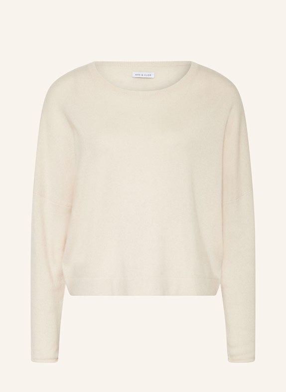 MRS & HUGS Cashmere-Pullover ECRU