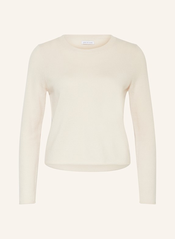 MRS & HUGS Cashmere-Pullover ECRU