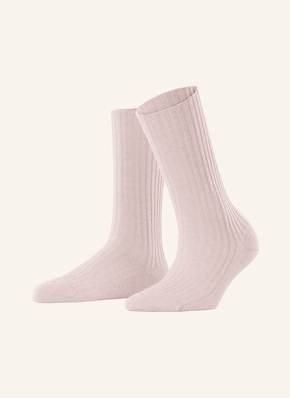FALKE Strümpfe COSY WOOL BOOT mit Merinowolle 8458 light pink