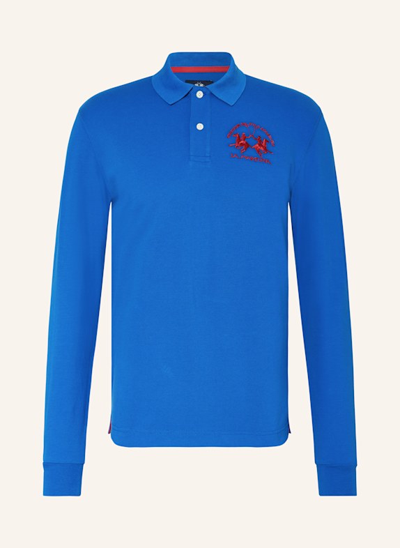 LA MARTINA Piqué-Poloshirt Regular Fit BLAU