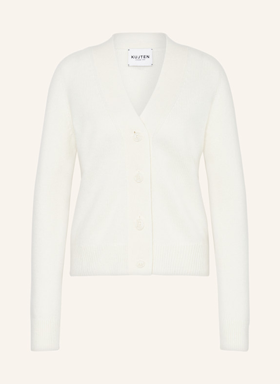 KUJTEN SARAH cashmere cardigan CREAM