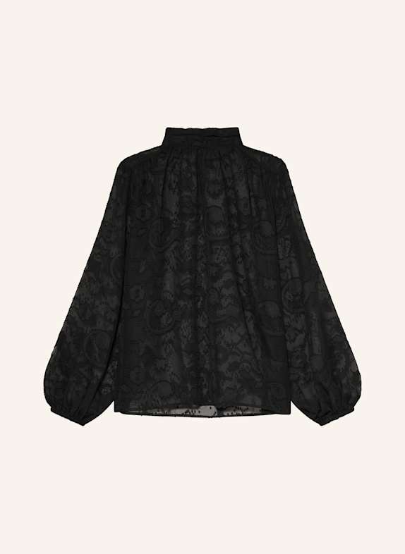 MRS & HUGS Blusenshirt SCHWARZ