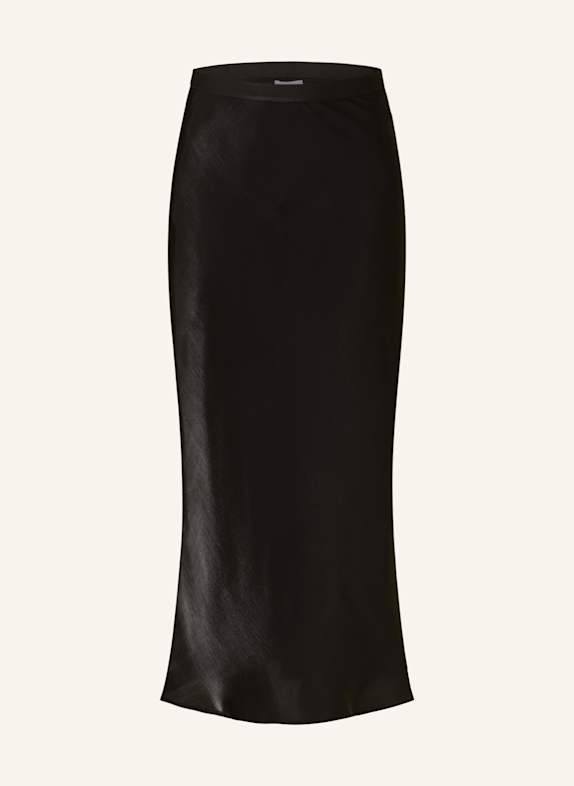MRS & HUGS Satin skirt BLACK