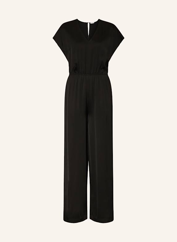 MRS & HUGS Satin jumpsuit BLACK