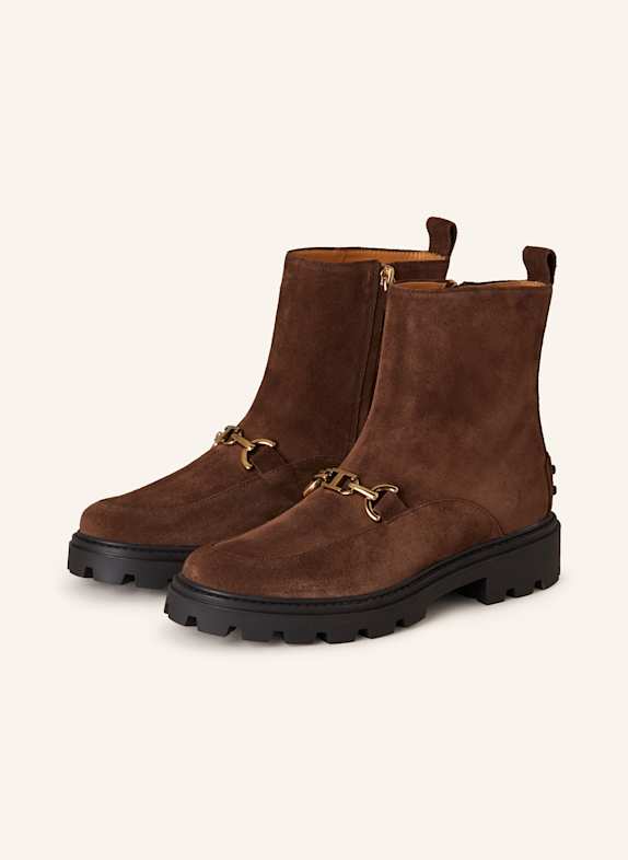 TOD'S Boots BRAUN