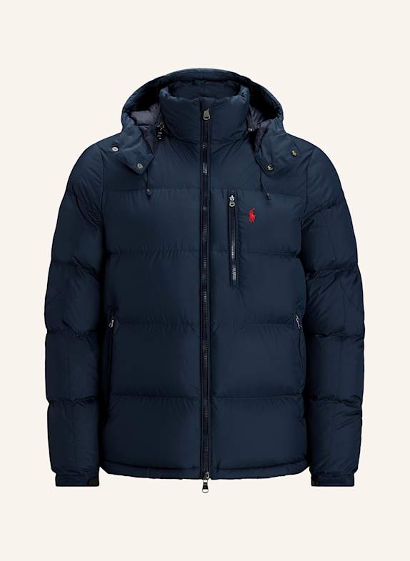 Polo Ralph Lauren Big & Tall Camicia Oxford tinta in capo con logo blu navy Big & Tall Daunenjacke DUNKELBLAU