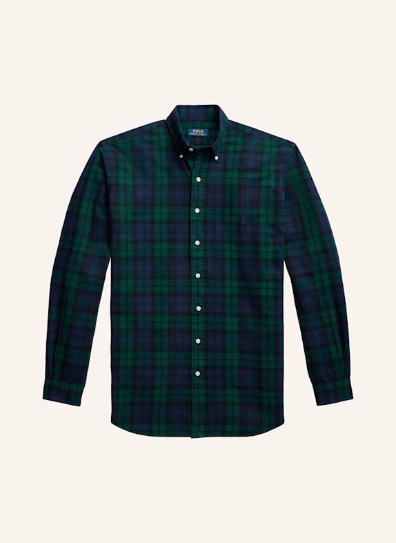 POLO RALPH LAUREN Big & Tall Oxfordhemd Comfort Fit DUNKELGRÜN/ DUNKELBLAU
