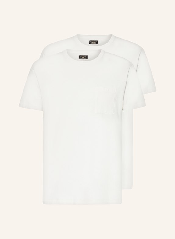 RRL 2er-Pack T-Shirts ECRU