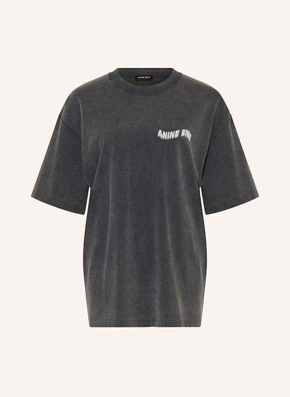 ANINE BING T-Shirt KENT DUNKELGRAU/ HELLGRAU