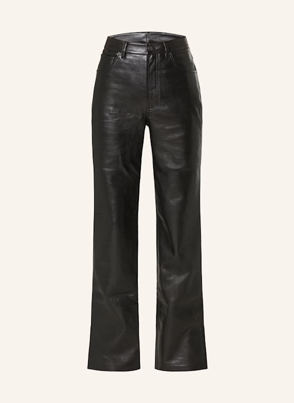 ANINE BING Lederhose ROY SCHWARZ