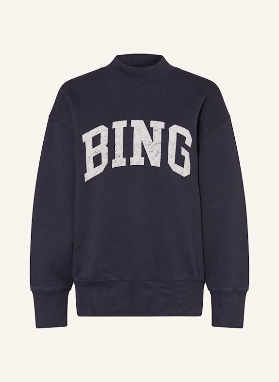 ANINE BING BRADIE sweatshirt DARK BLUE/ WHITE