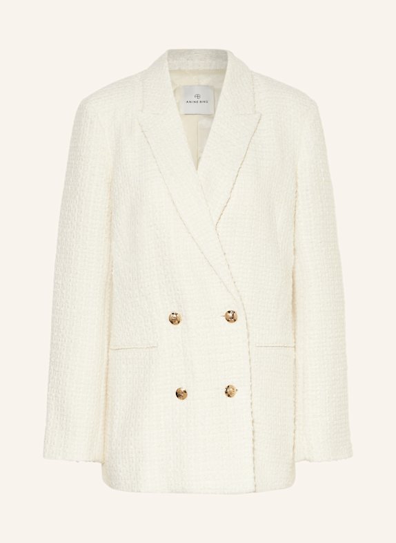 ANINE BING Bouclé blazer JASMINE ECRU