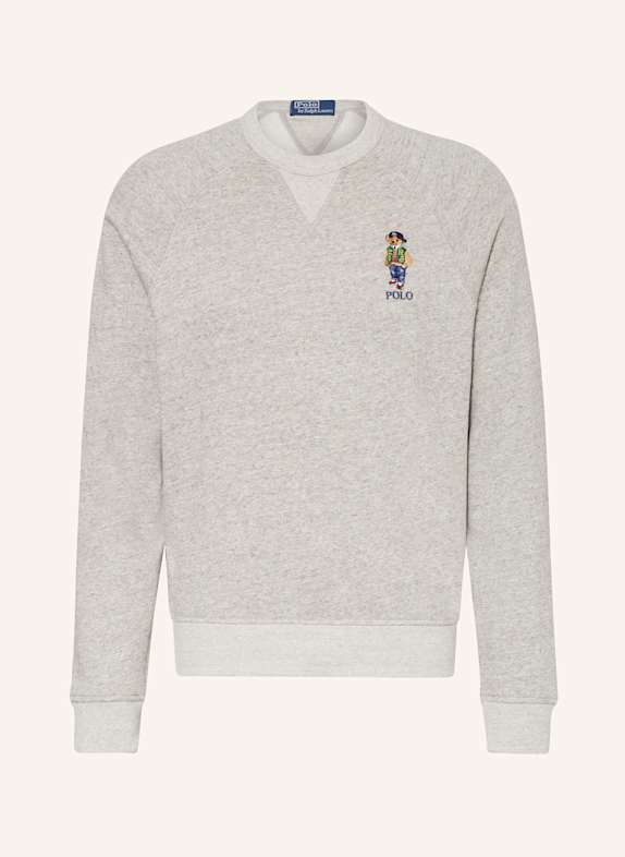 Mattr Foliage Polo Sweatshirt GRAY