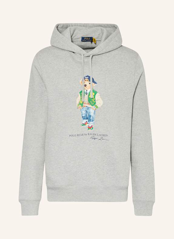 POLO RALPH LAUREN Hoodie GRAY/ GREEN/ BLUE