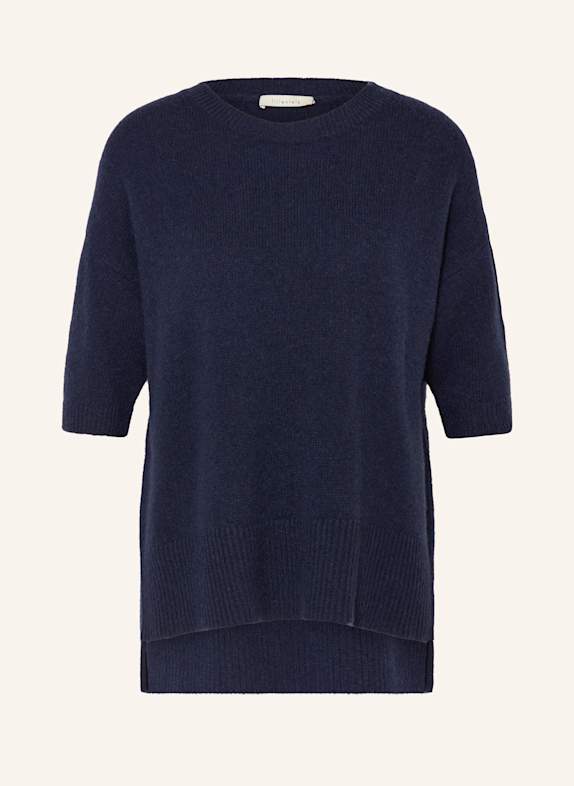 lilienfels Strickshirt aus Cashmere DUNKELBLAU