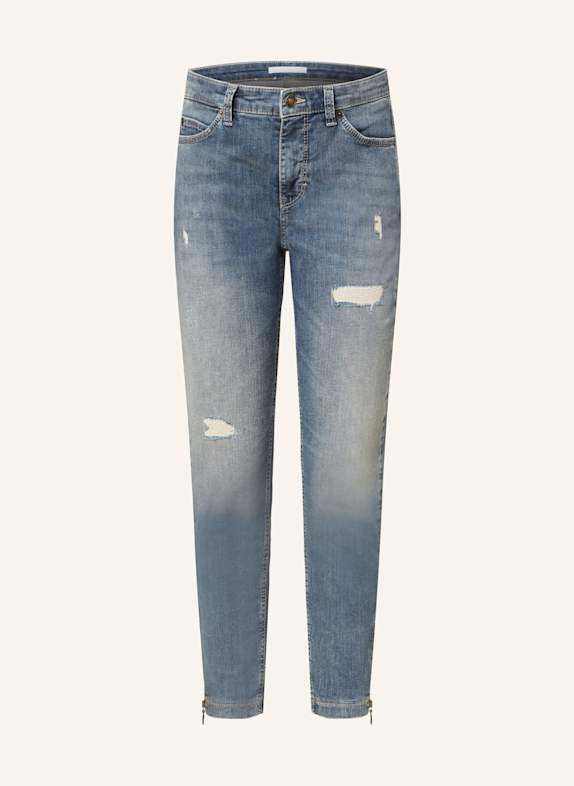 MAC 7/8-Jeans SKINNY CHIC D459 river blue destroyed