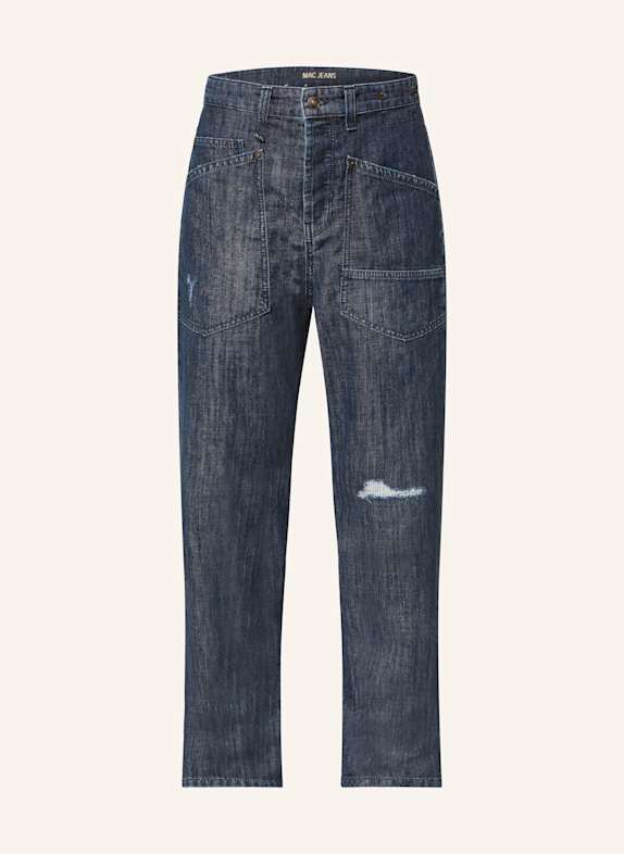 MAC Destroyed Jeans mit Glitzergarn D698 night sky blue wash
