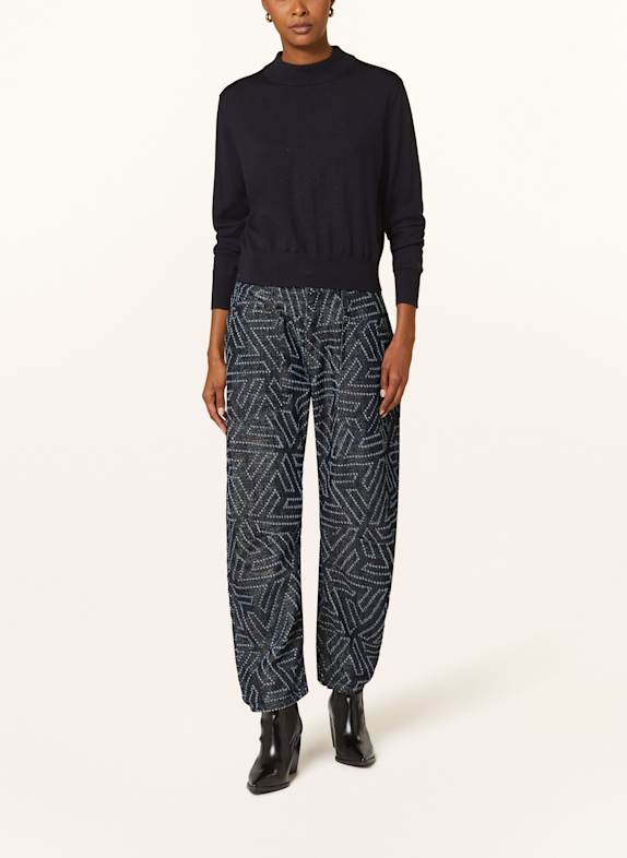 MAC 7/8-jeans BAGGY D673 dark blue needle wash