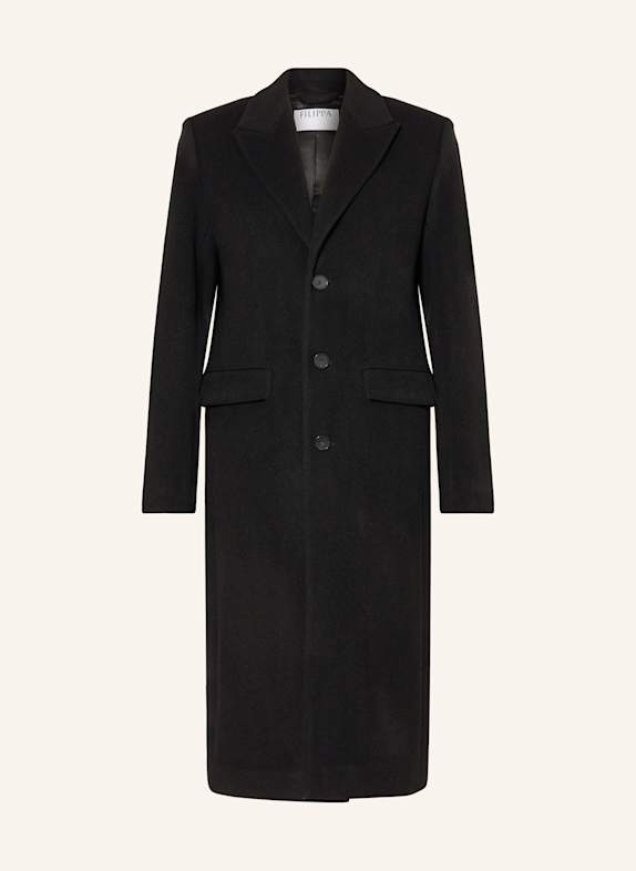 Filippa K Wollmantel SCHWARZ
