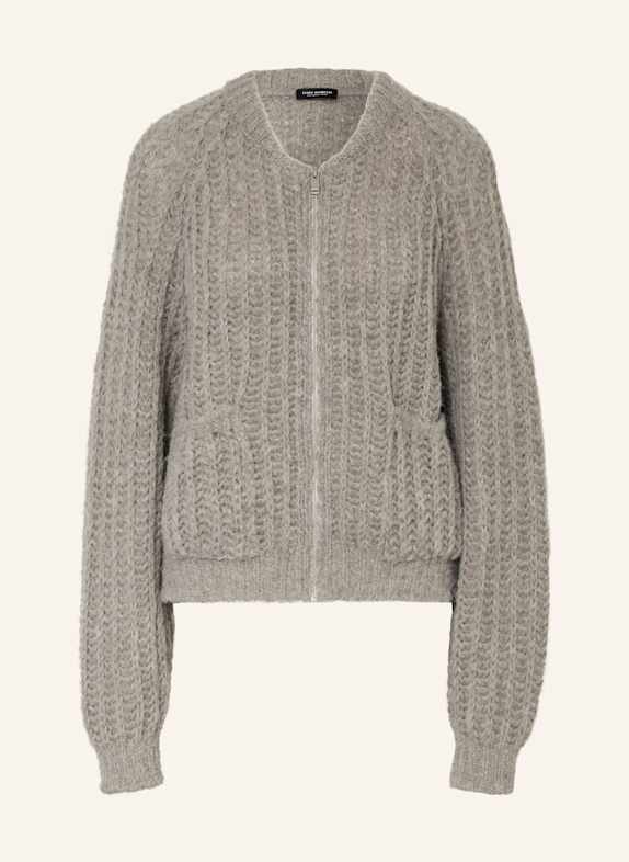 ELIAS RUMELIS Strickjacke ERCORDIE mit Alpaka TAUPE
