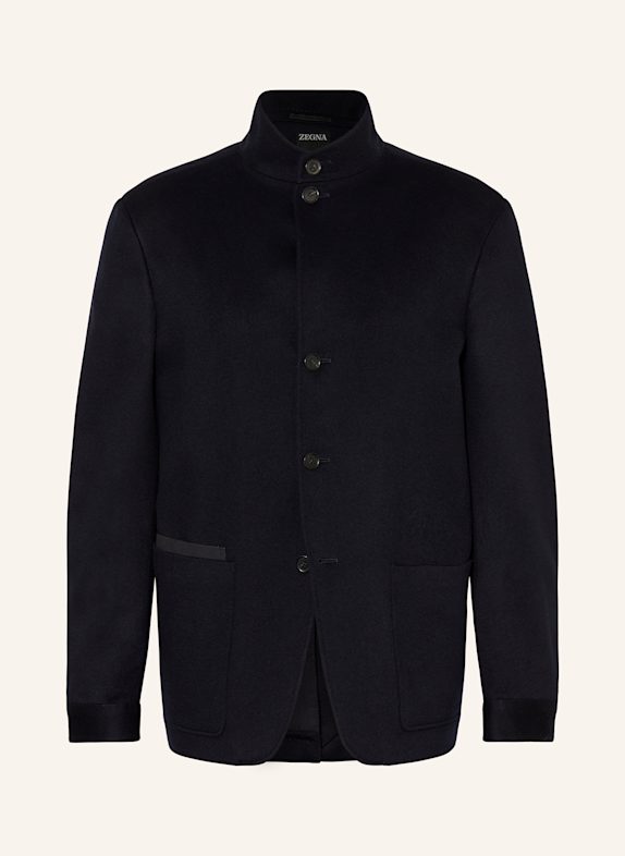 ZEGNA Sakko CHORE SLIM FIT aus Cashmere DUNKELBLAU