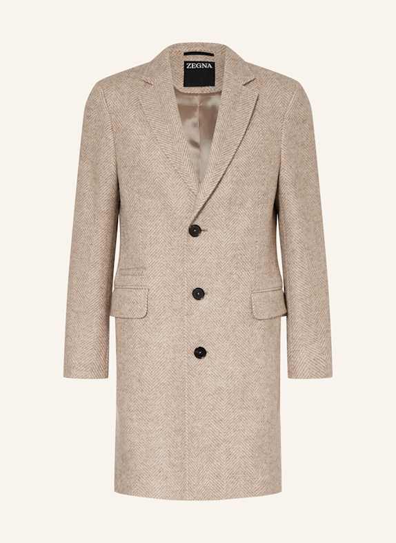 ZEGNA Wollmantel BEIGE