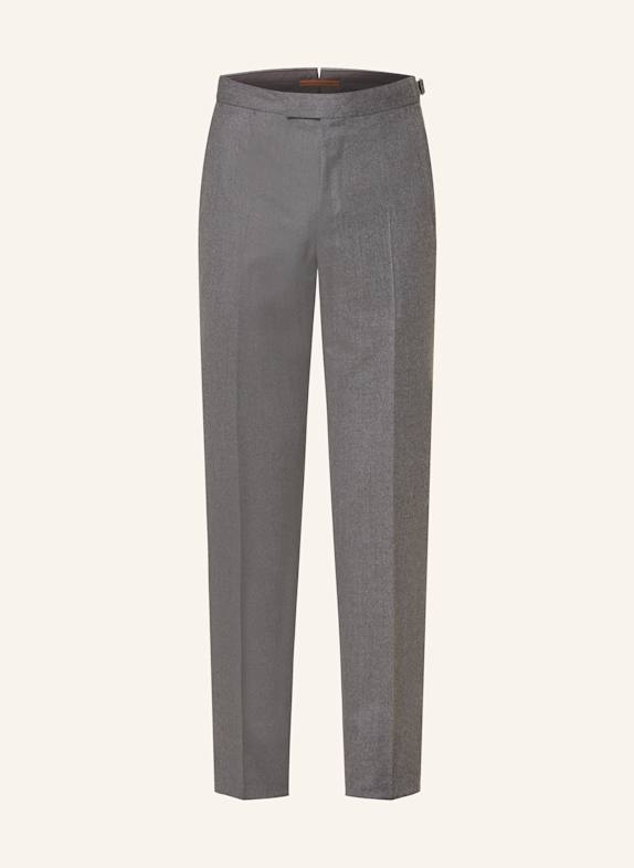 ZEGNA Pantalon en flanelle coupe extra slim GRIS