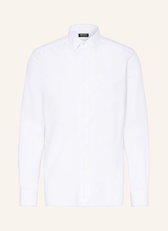 ZEGNA Hemd Slim Fit WEISS