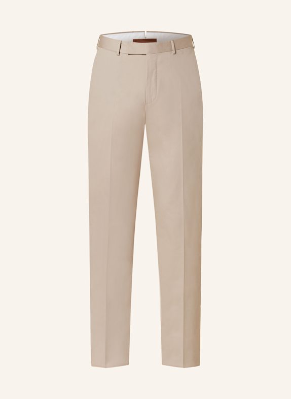ZEGNA Spodnie regular fit BEŻOWY